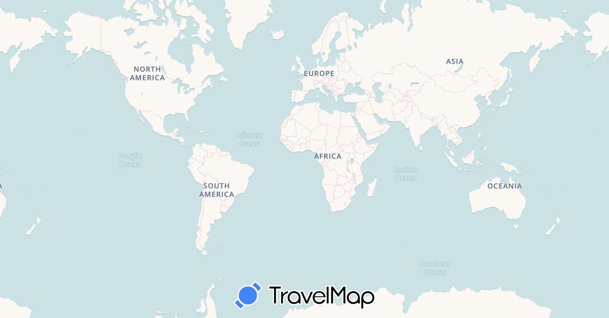 TravelMap itinerary: driving, bus, plane, cycling, train, hiking, boat, hitchhiking, motorbike, rafting, calèche, voiture , tuktuk, pousse-pousse, trufi (taxis collectifs longue distance), cheval, cable car, téléphérique, co-voiturage in Argentina, Bolivia, Canada, Côte d'Ivoire, Chile, Costa Rica, Cuba, Denmark, Ethiopia, France, Hong Kong, Cambodia, Mexico, Malaysia, Peru, United States, Vietnam (Africa, Asia, Europe, North America, South America)