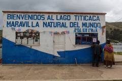 Un passage obligé par le détroit de Tiquina -premières vues sur le Lac Titicaca
